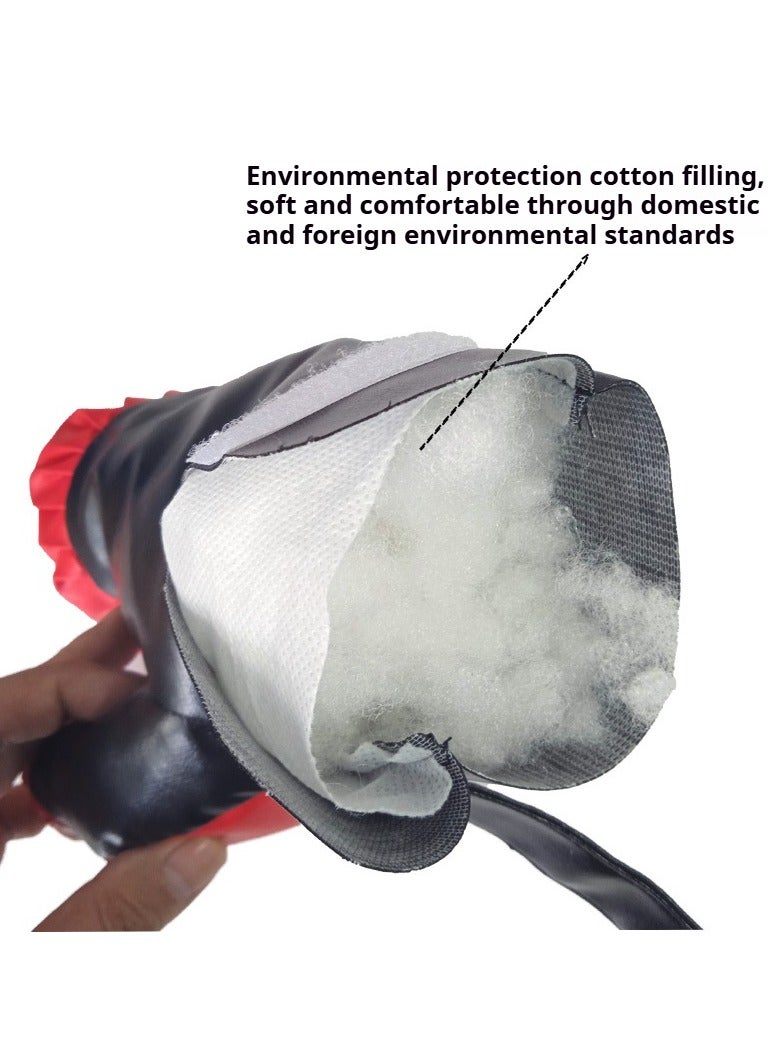 Boxing Gloves Kids Teens, Boxing Training Gloves, Triple Combination Liner and Breathable Palm Design, for Boxing, Kickboxing, Muay Thai,6oz(Red) - Image 4